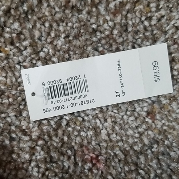 Old Navy Toddler Girl Embroidered Red Top 2T - Picture 3 of 8